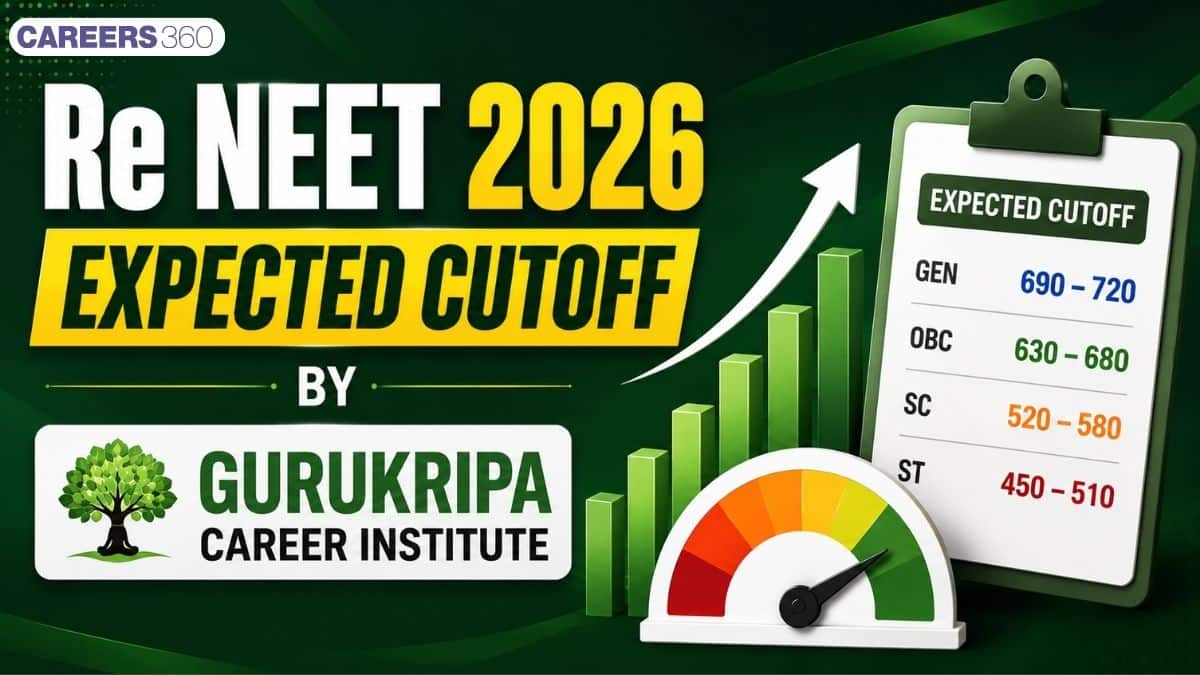 Re NEET 2026 Expected Cutoff by Gurukripa: Category-Wise Marks and Safe Score